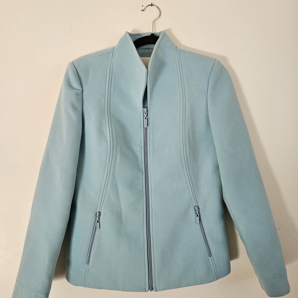 SPANNER Light Blue Ski Jacket - Picture 1 of 4